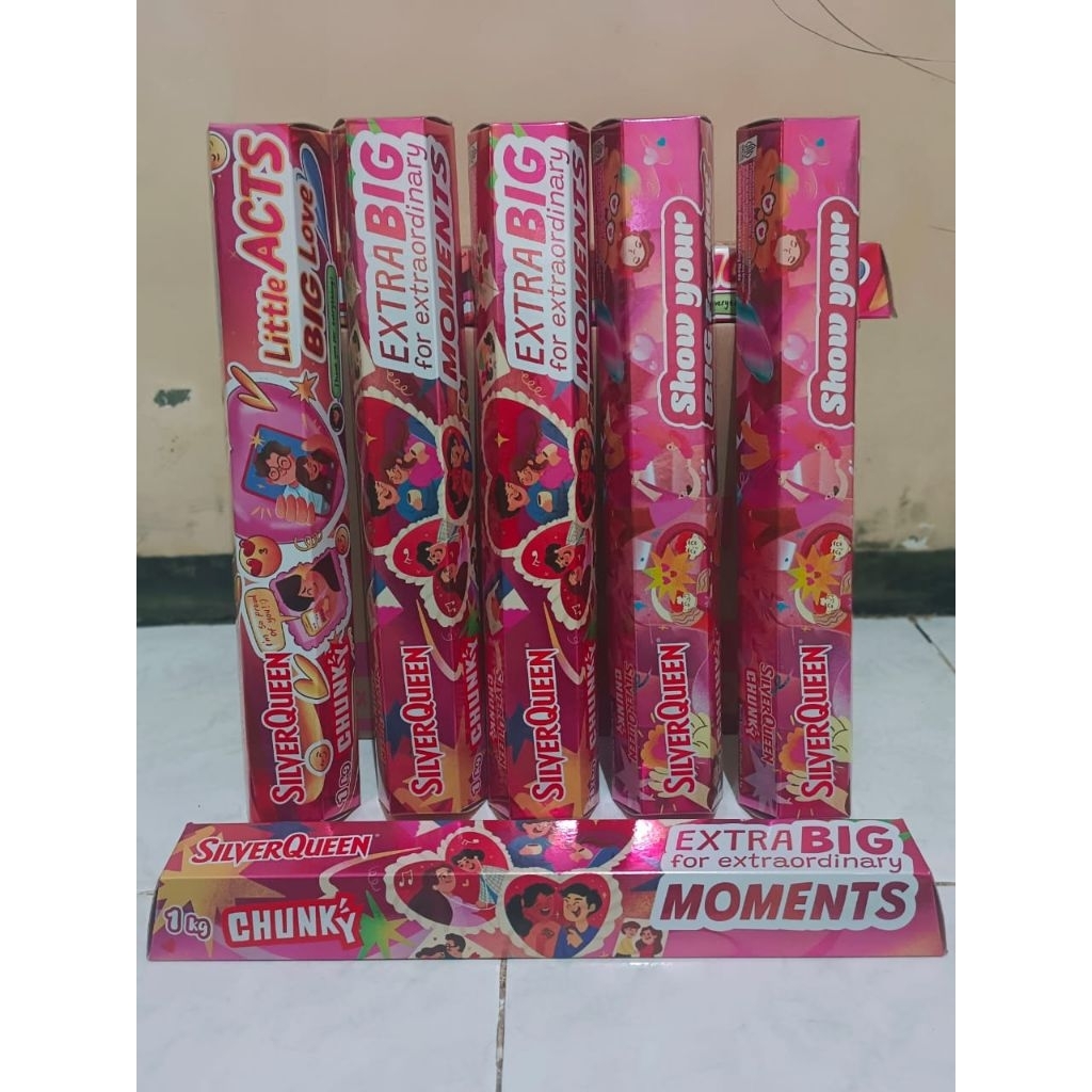 Silverqueen King 1kg edisi valentine 2026