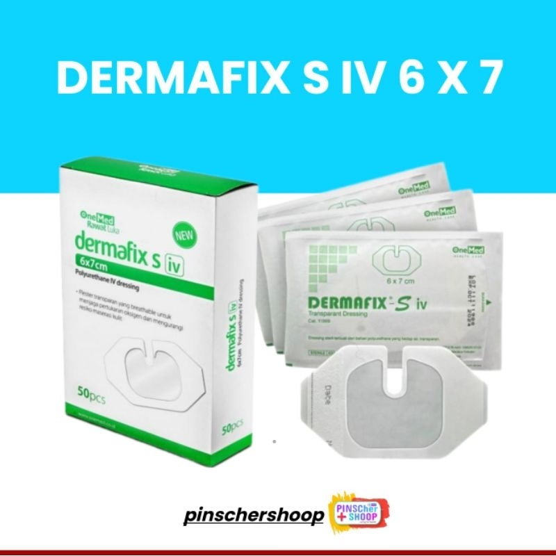 Dermafix S iv dressing 6x7cm kemasan eceran