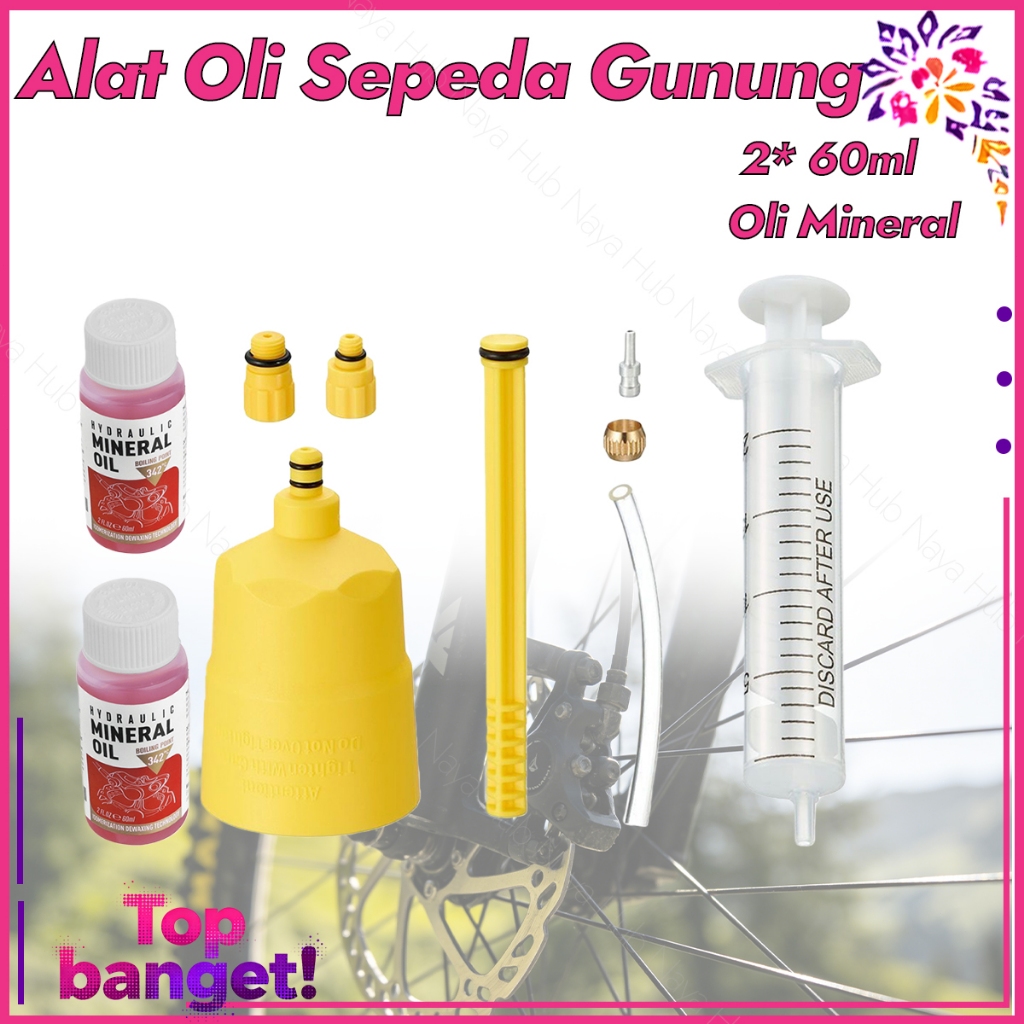 Bleeding Kit Rem Hidrolik Sepeda MTB Alat Bleeding Minyak Rem Sepeda Bleed Kit Rem Hidrolik / E Z mt