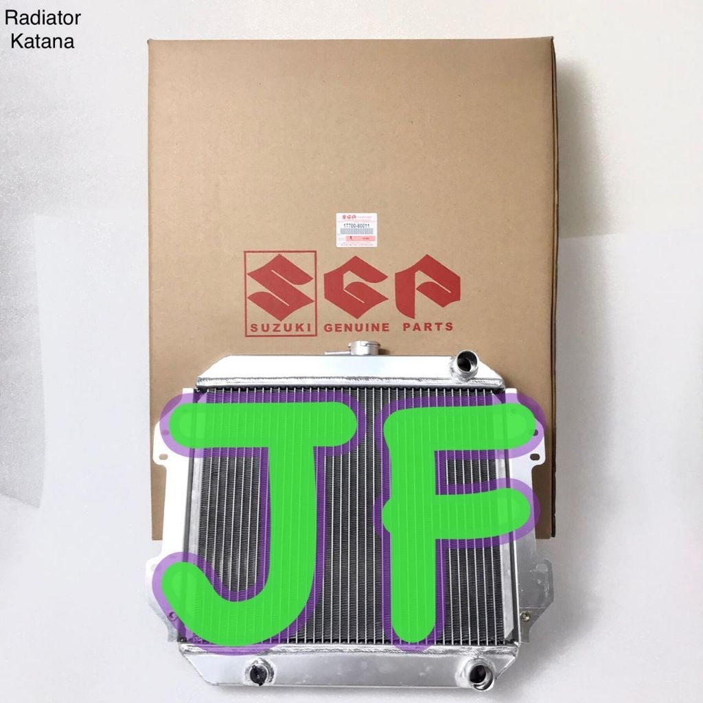 Radiator Suzuki Katana Aluminium 2 Ply