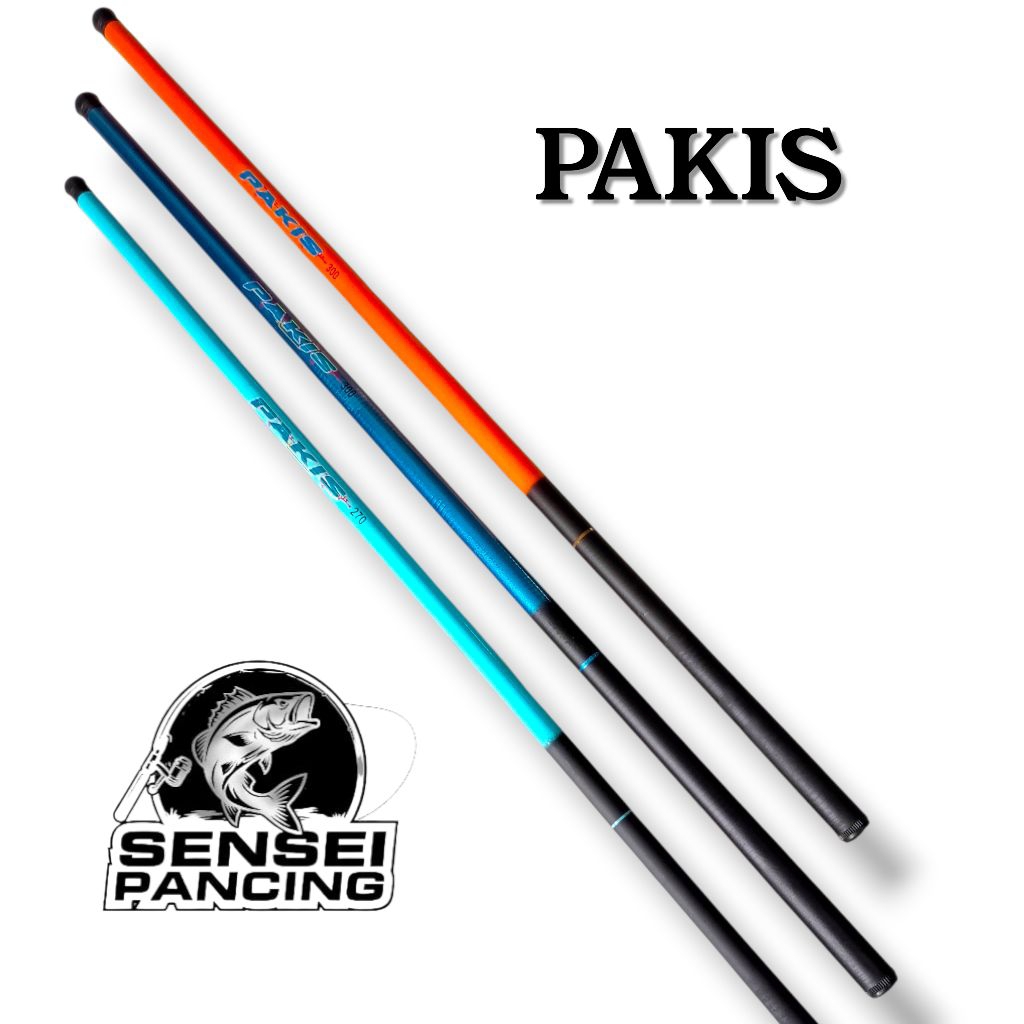 Joran Tegek Pakis Ruas Panjang Fiber Murah Action Lentur