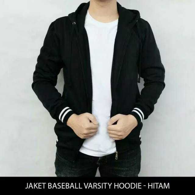 Jaket Varsity Pria Dallas Jaket Baseball Fleece Casual Cowok Premium