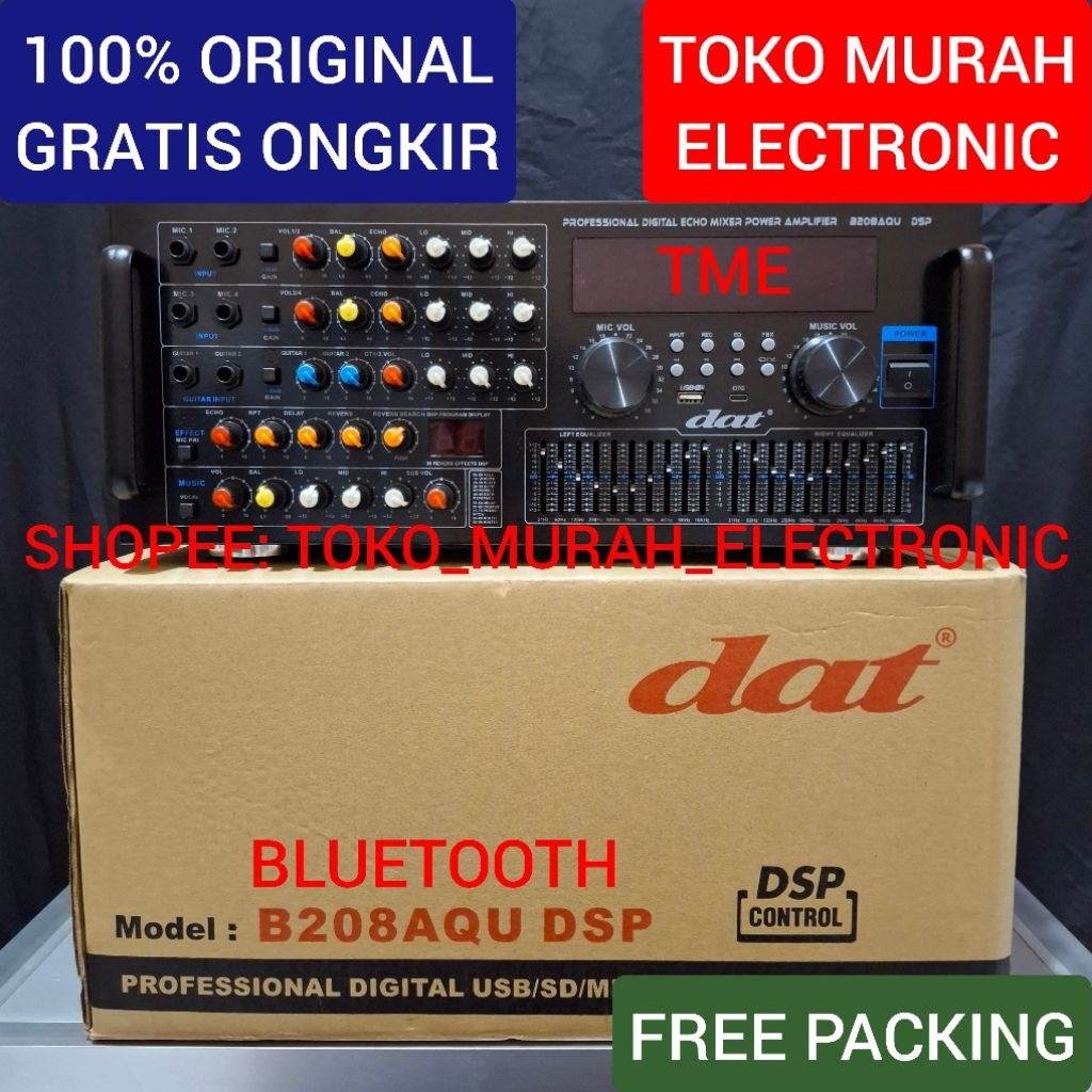TME - Amplifier DAT B208AQU DSP Original