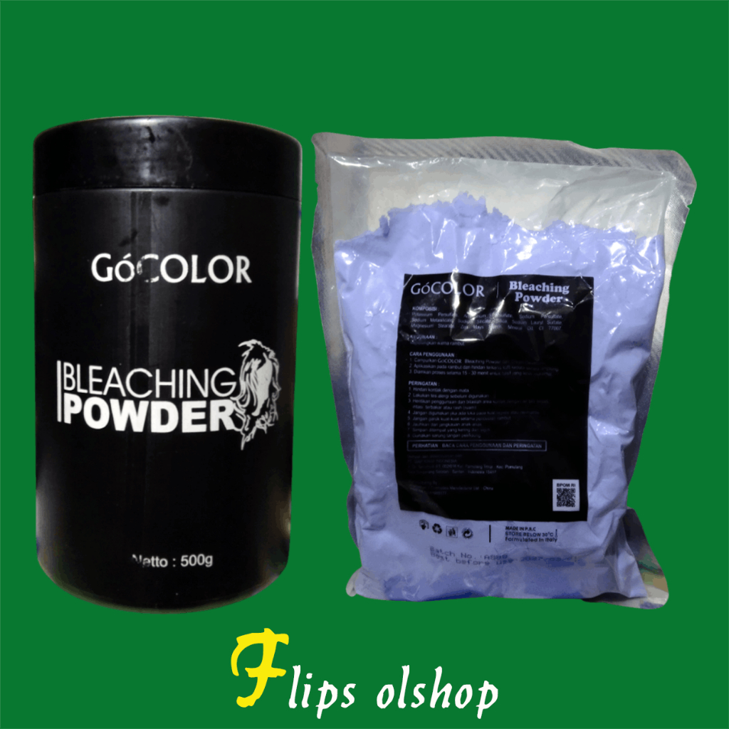 GO COLOR BLEACHING POWDER 500GR - DECOLOR POWDER GO COLOR 500GR