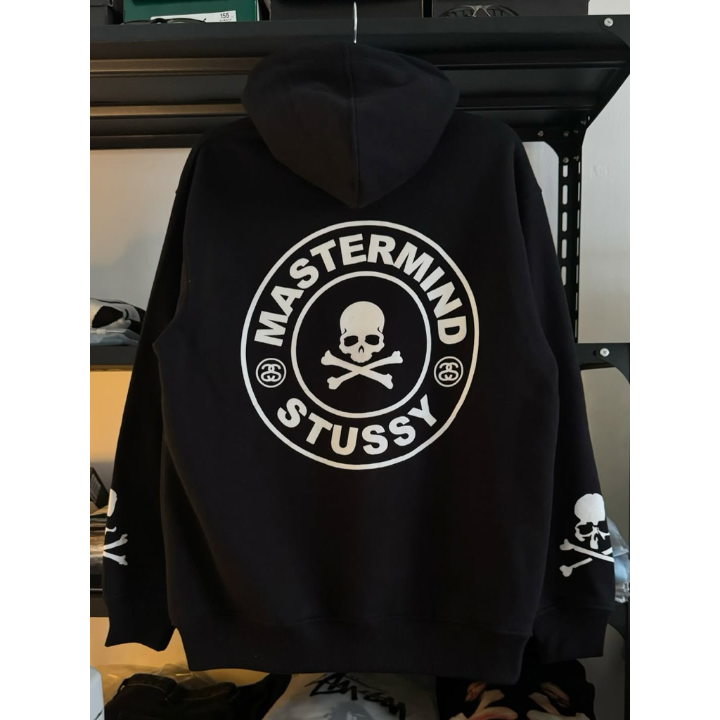 JAKET HOODIE STUSSY X MASTERMIND HODIE STREETWEAR PREMIUM
