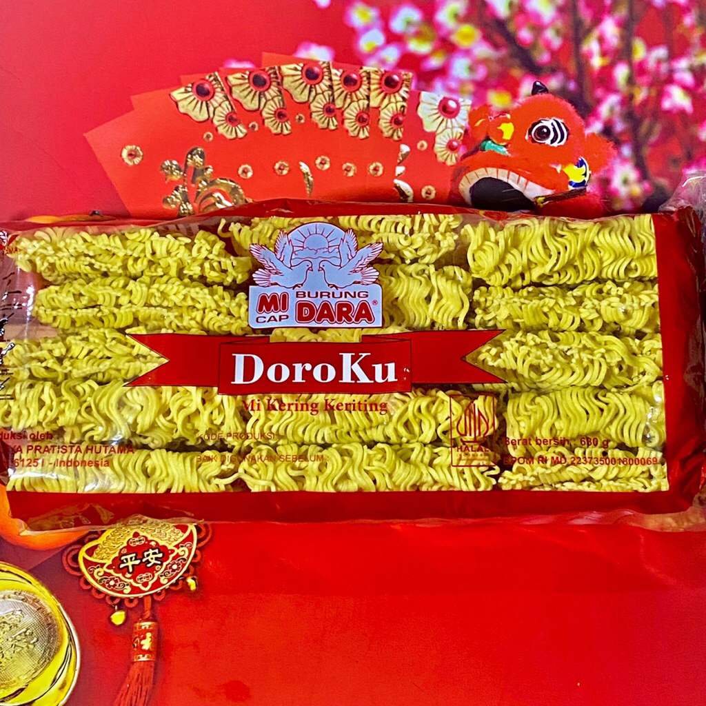 MIE KUNING BURUNG DARA - mie cap burung dara - mie doroku