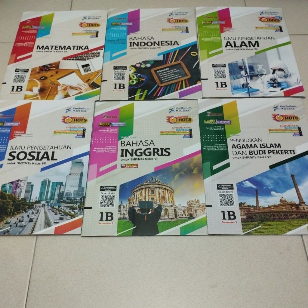 LKS ZAMRUD PUTRA NUGRAHA SMP KELAS 7 SEMESTER 2/ LKS ZAMRUD KELAS 7 SMP/MTS, KUNCI LKS ZAMRUD SMP