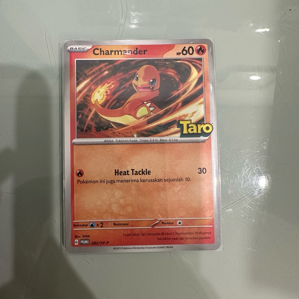 Kartu Pokemon TCG - Charmander SV-P Promo Taro