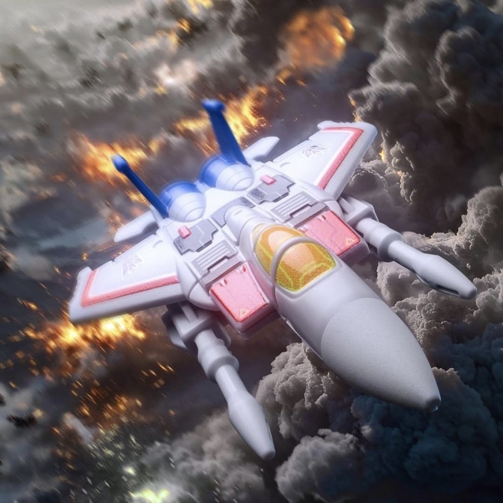 BLOKEES Defender Version Vol 4 Starscream Vehicle Include rare Coin OFC Fixed