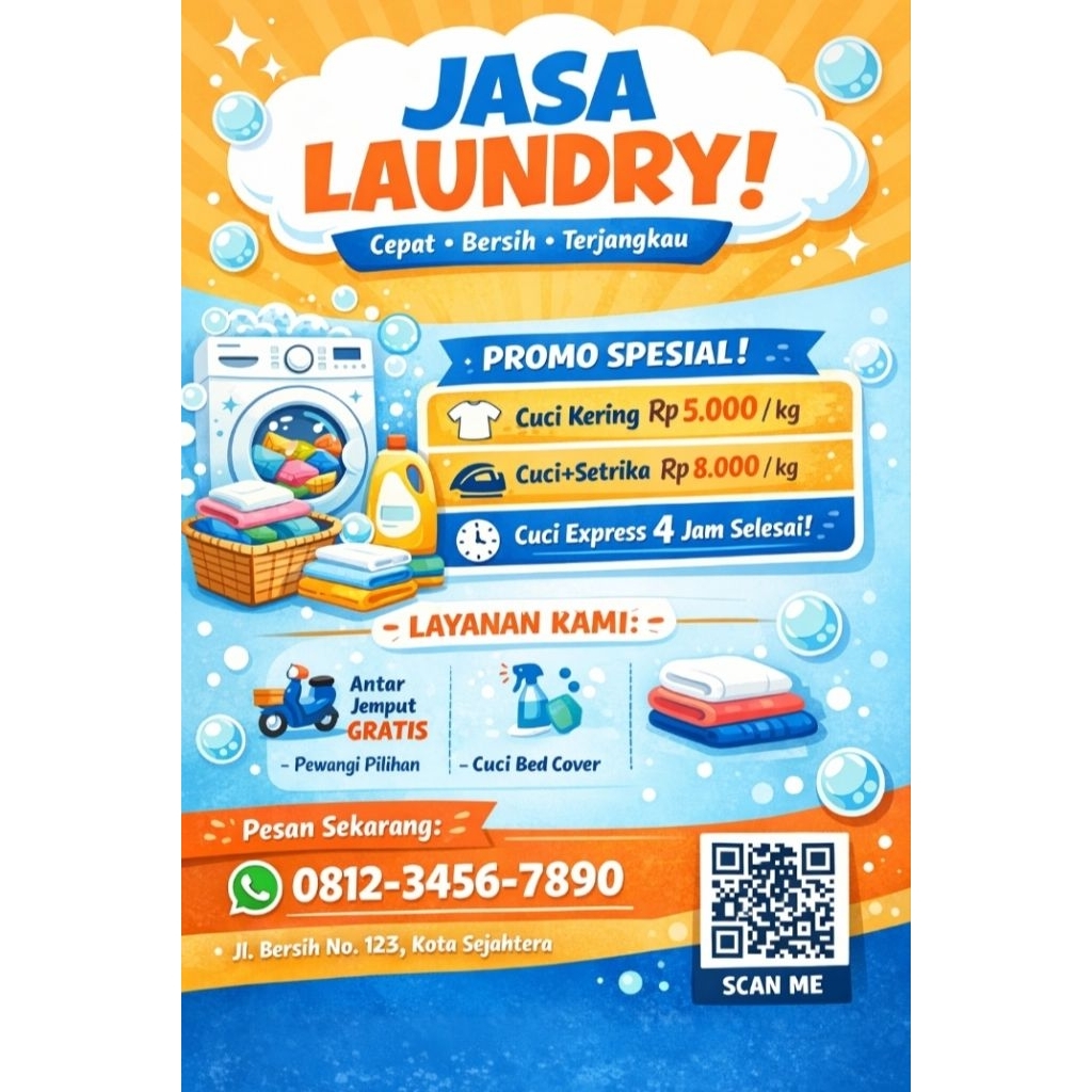 JASA PEMBUATAN PAMFLET KUALITAS HD