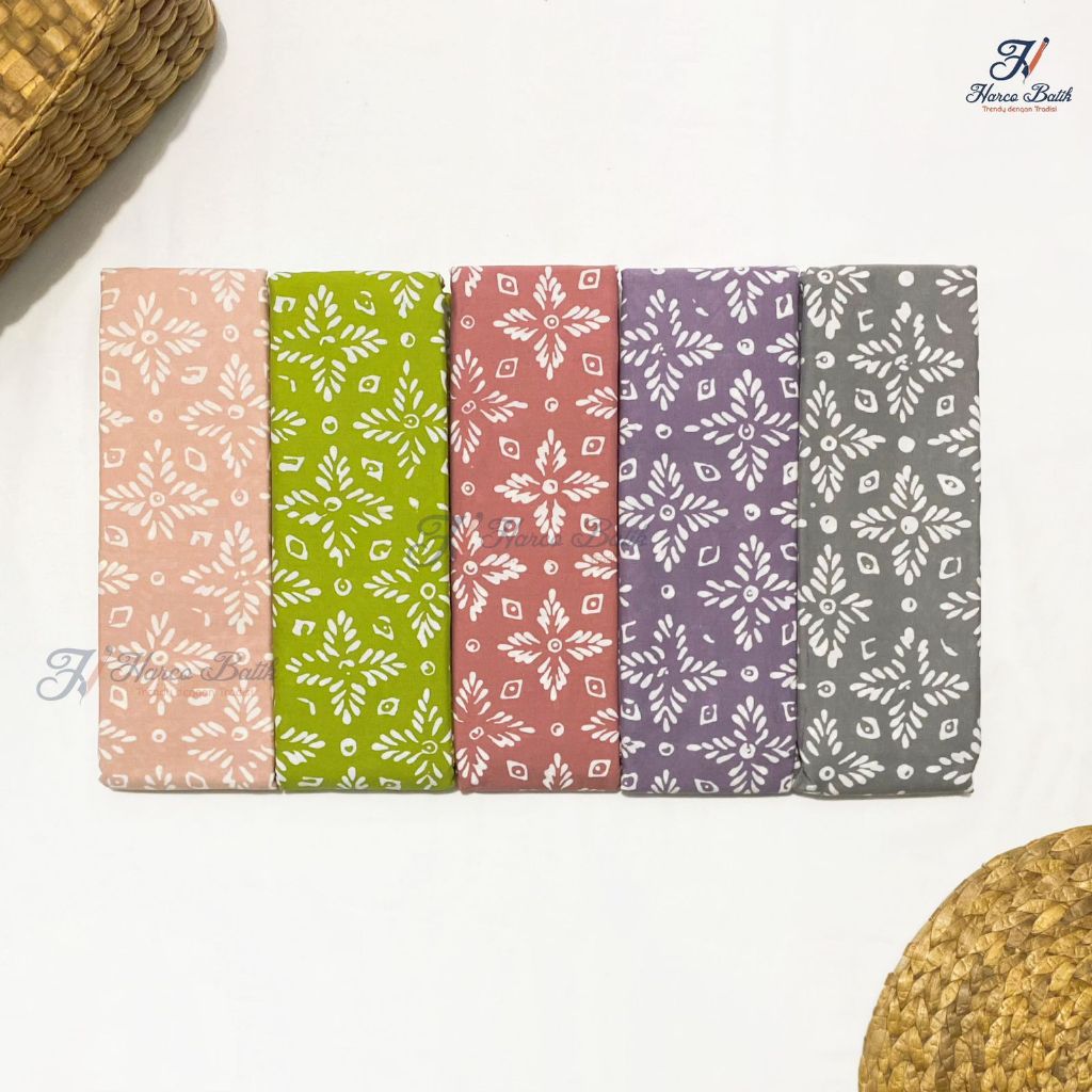 Kain Batik Harco Cap Garutan - Batik Harco Motif Putri Malu