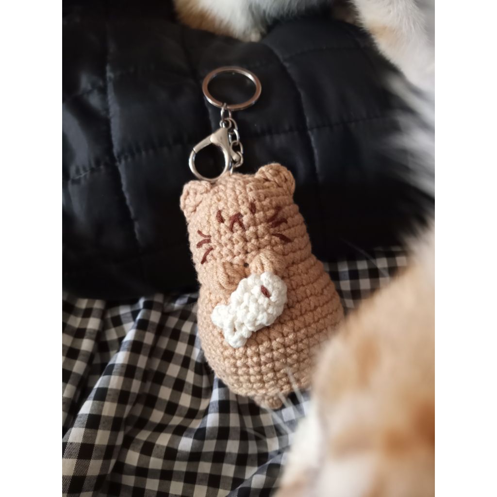 Kucing Gembul Bag Charm