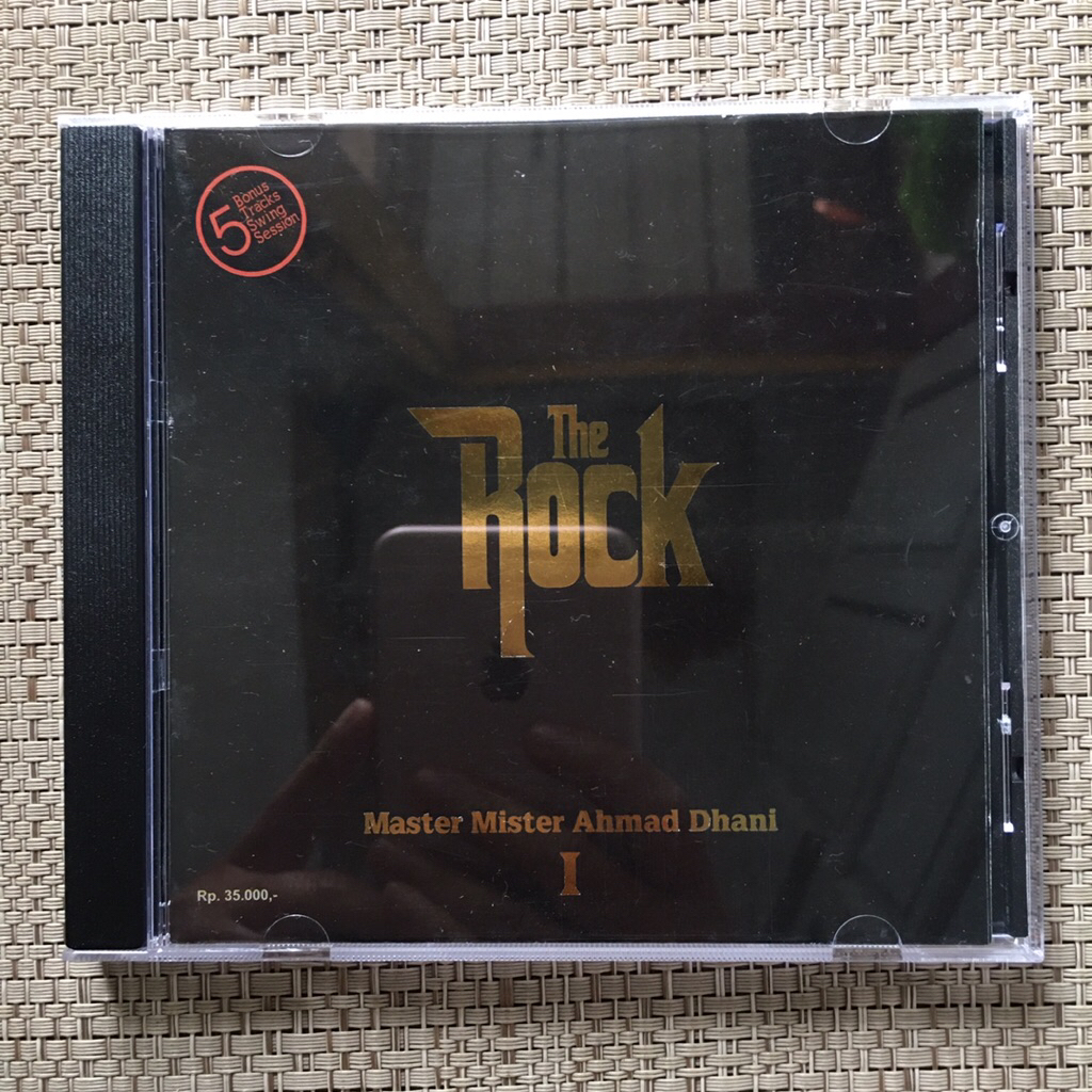 CD The Rock - Master Mister Ahmad Dhani