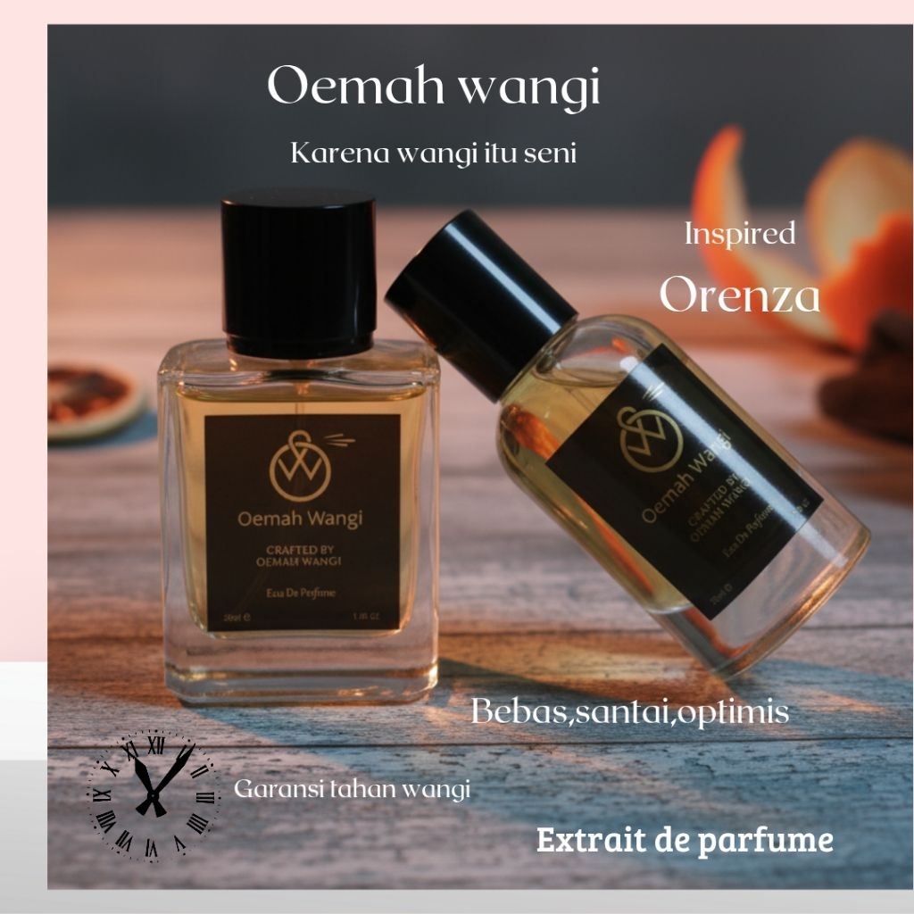 Orenza dengan karakter santai tapi berwibawa