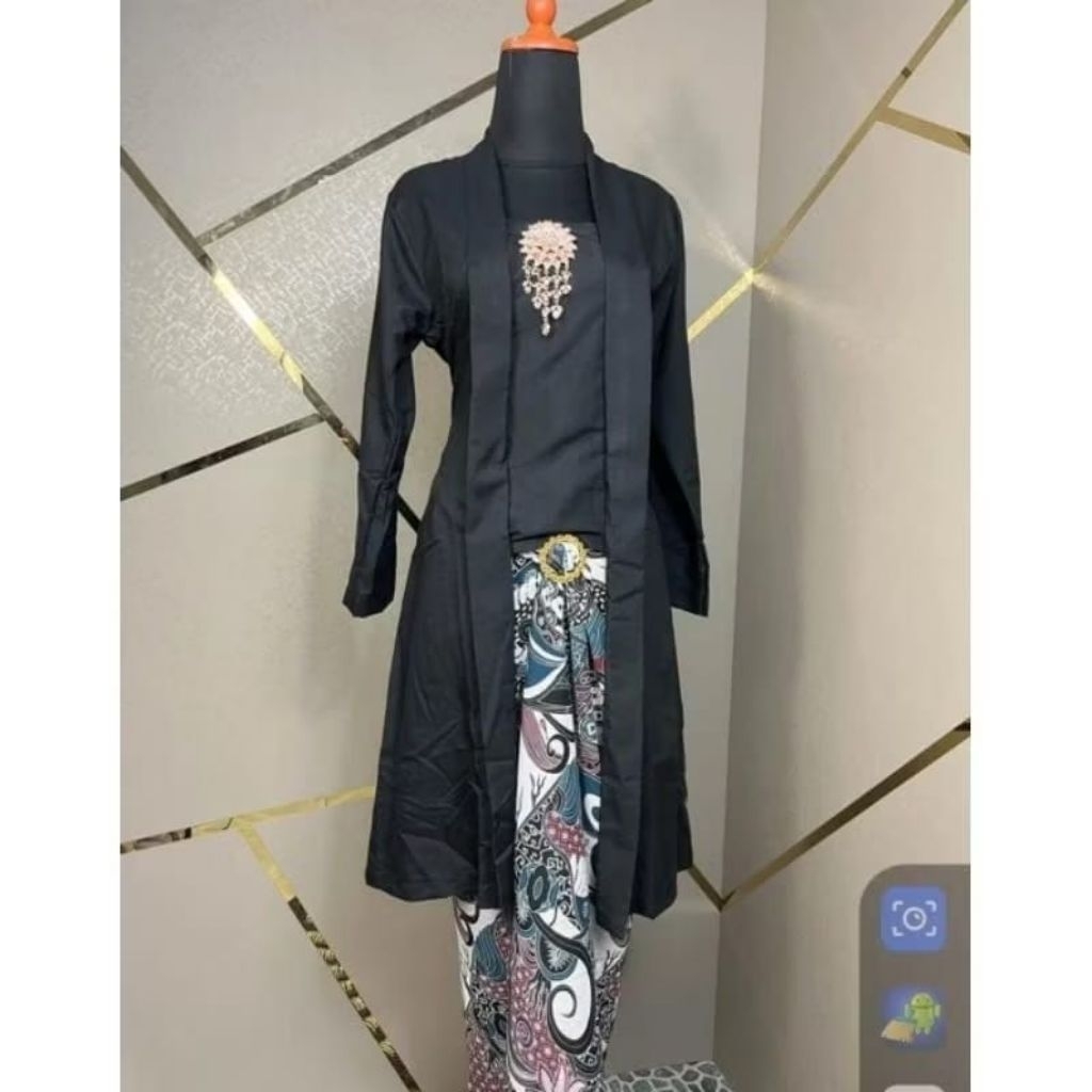 Zahrah Gallery - Kebaya Tunik Kutubaru Modern//Kebaya Modern Tunik