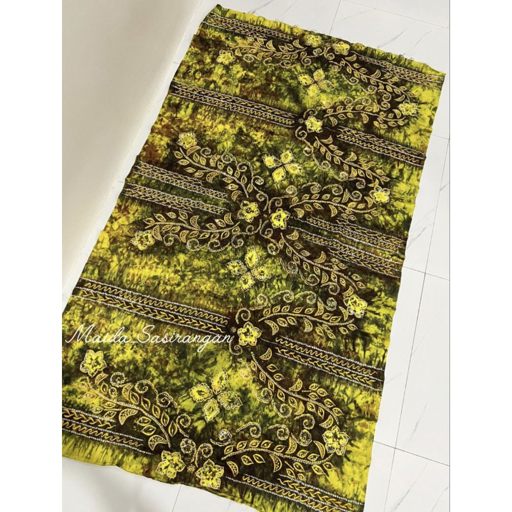 Kain Sasirangan Bordir