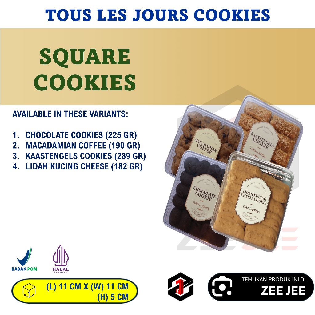 PREMIUM COOKIES BY TOUS les JOURS