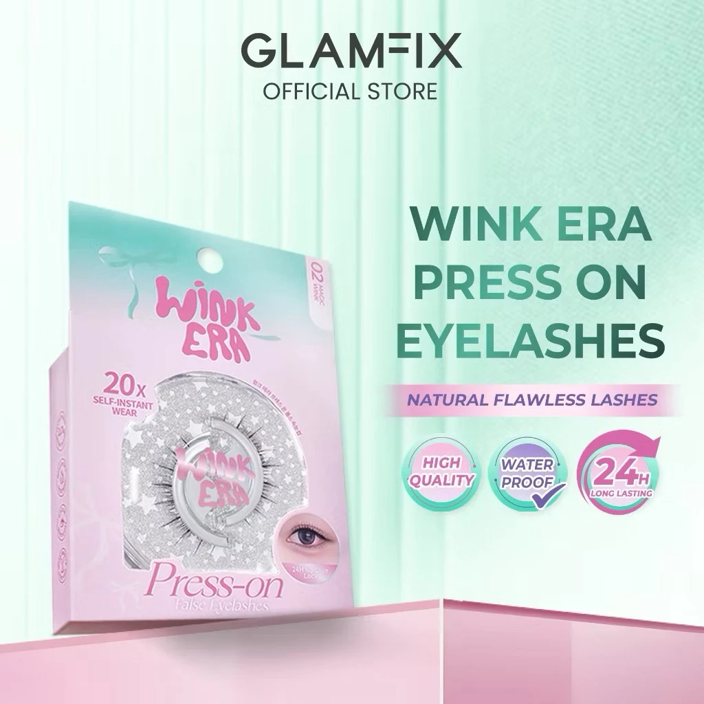 LADY LOOK | GLAMFIX Wink Era Press-On False Eyelashes Bulu Mata Palsu