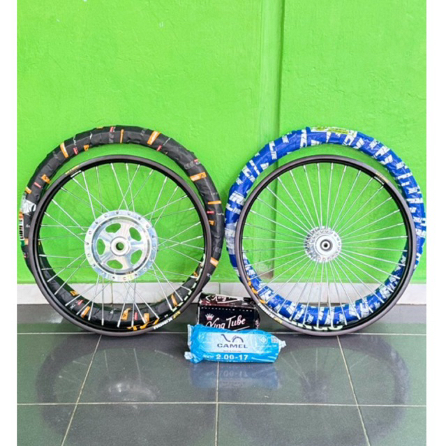 Velg Kingu black Original set ban pnp aerox