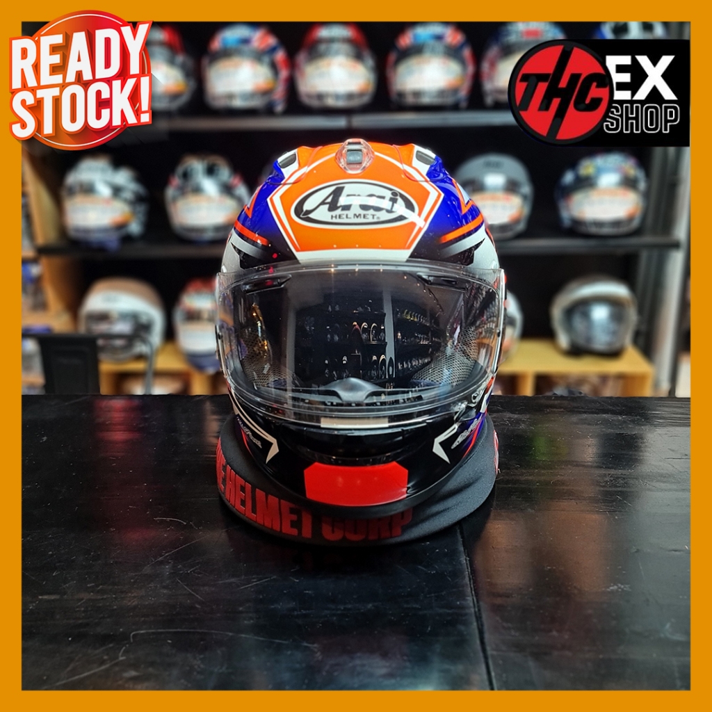 HELM RX7X GHOST BLUE SIZE XL SECOND 2ND  FULL FACE HELMET