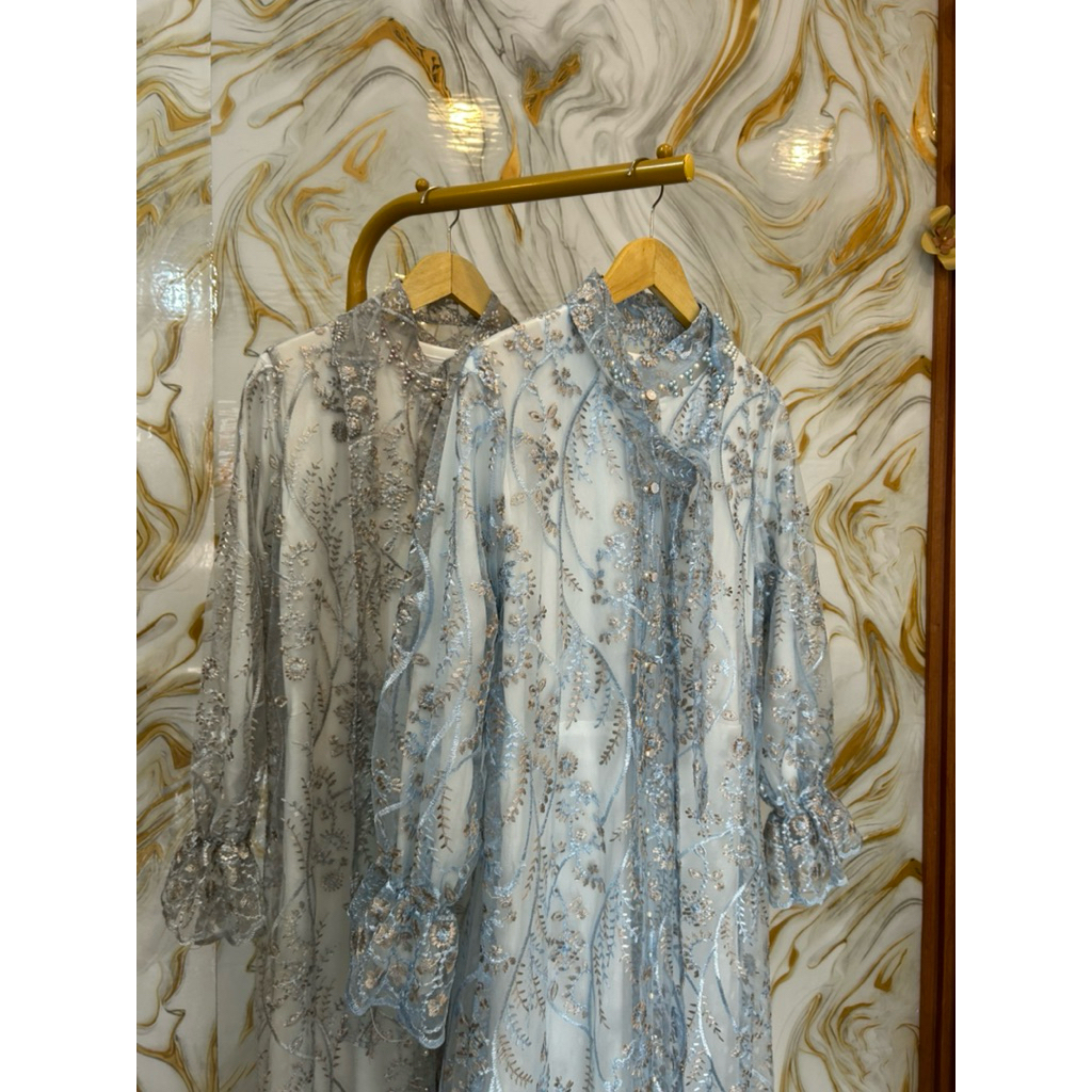 GAMIS BROKAT KONDANGAN/LEBARAN || KEANESKA_FASHION