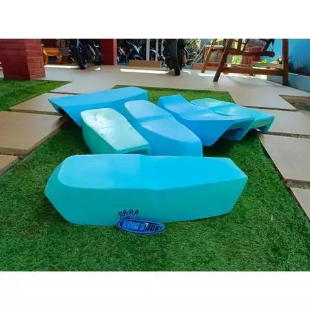 Busa Spon Jok GL 100 Busa Biru - Busa GL 100 - Busa GL CEPEK