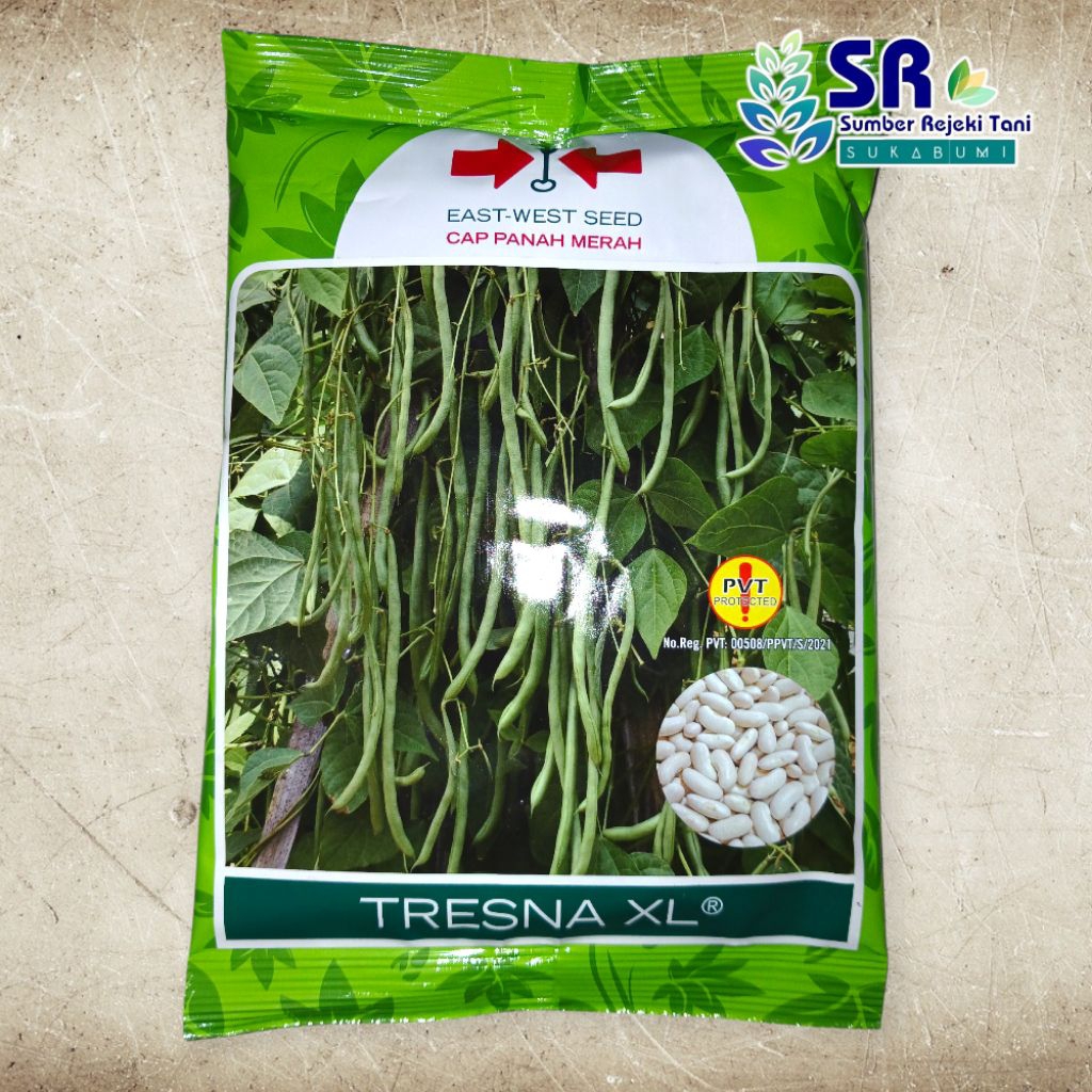 Benih Bibit Buncis Tresna, Tresna XL, Logawa Cap Panah Merah 500 gram