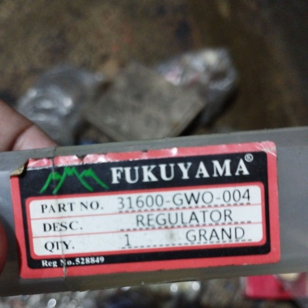 Regulator Grand Fukuyama Regulator Grand Kiprok Grand Fukuyama