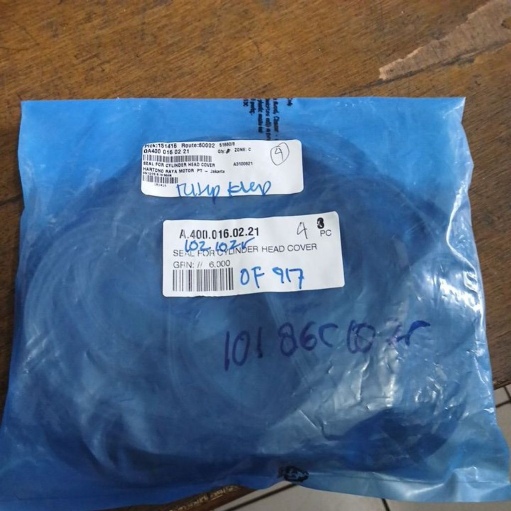 PACKING SEAL TUTUP KLEP MERCY OF 917 MEDIUM