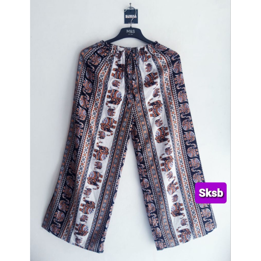 Kulot Motif / kulot etnik corak / kulot wanita