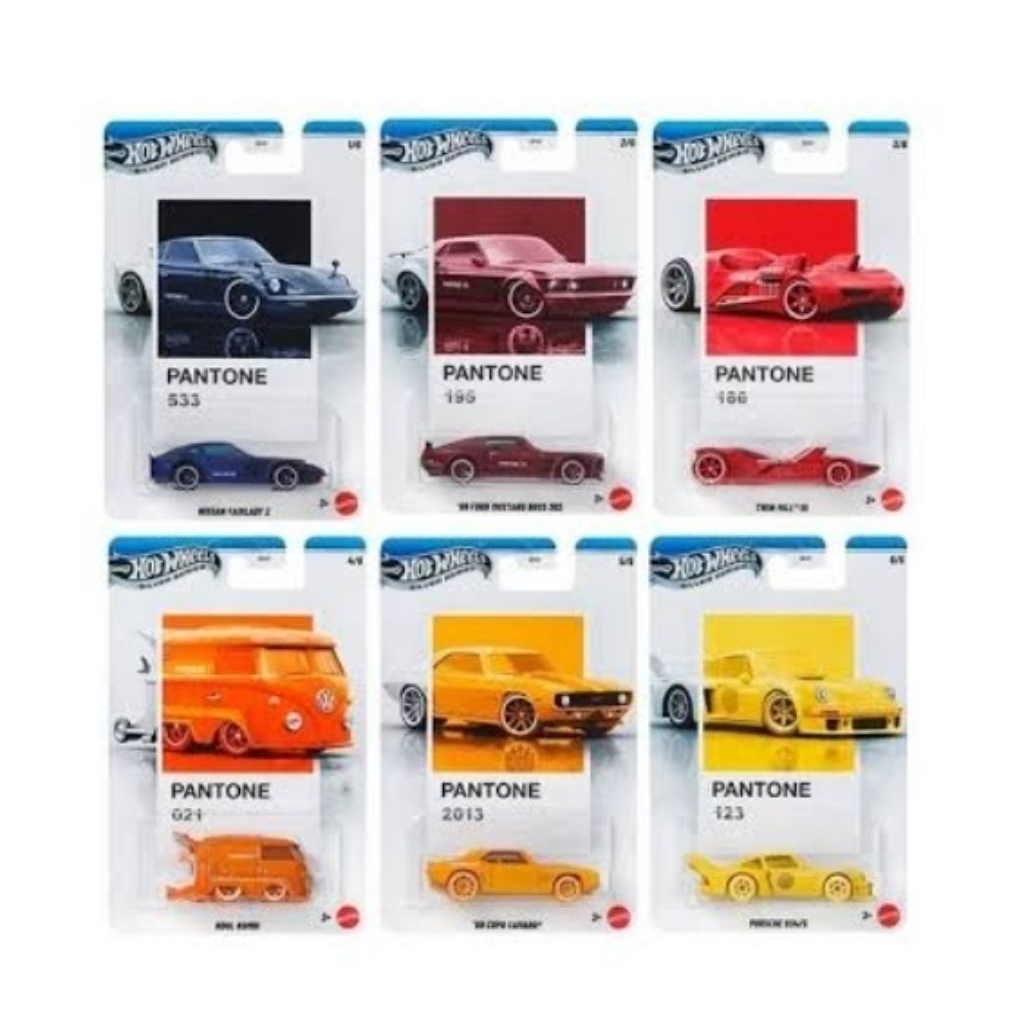 Hotwheels Hot Wheels x Pantone silver series 69 Copo Camaro by whj