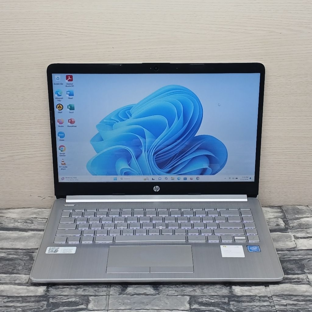 LAPTOP HP 14S-CF2516TU INTEL CELERON N4020 4GB SSD 256GB