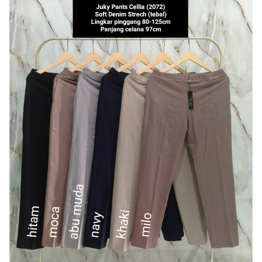Celana Jumbo Juky pant|cellia fashion Original|celana kantor|100% ORIGINAL CELLIA