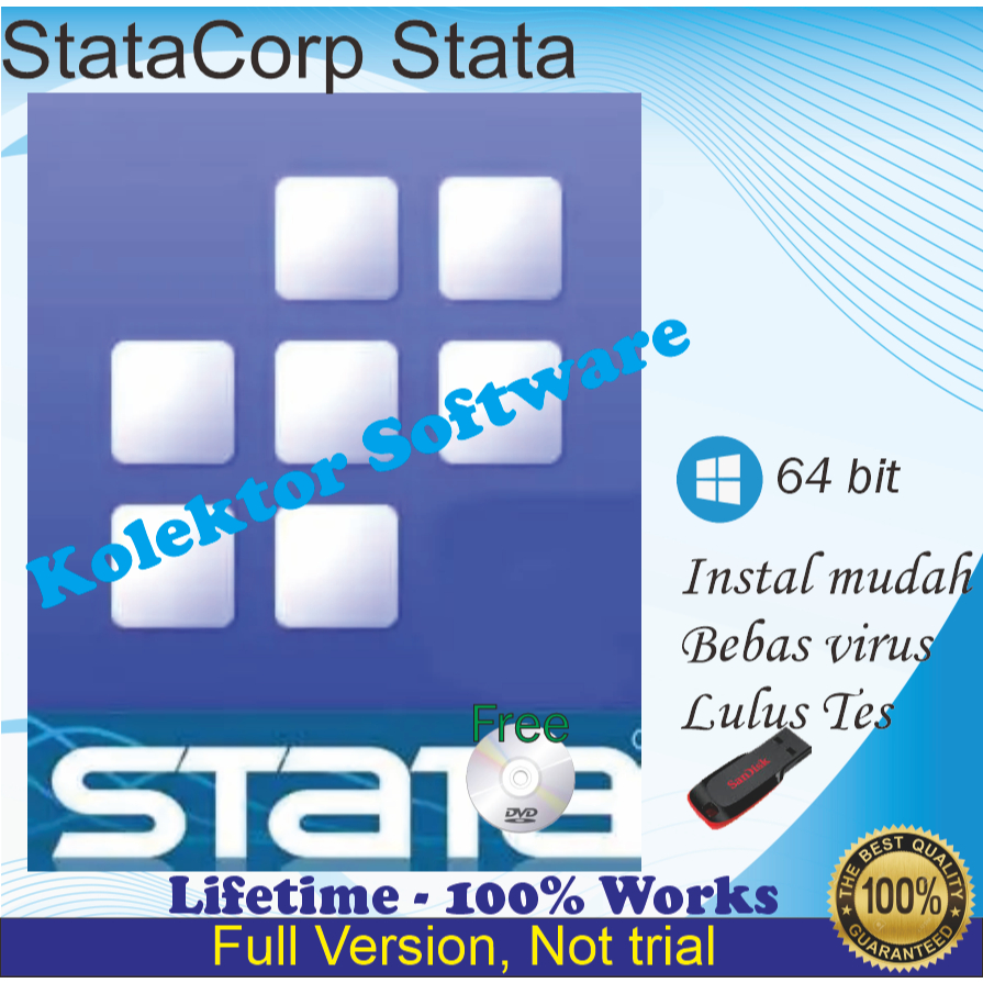 StataCorp Stata 17 - Full Version, Permanen