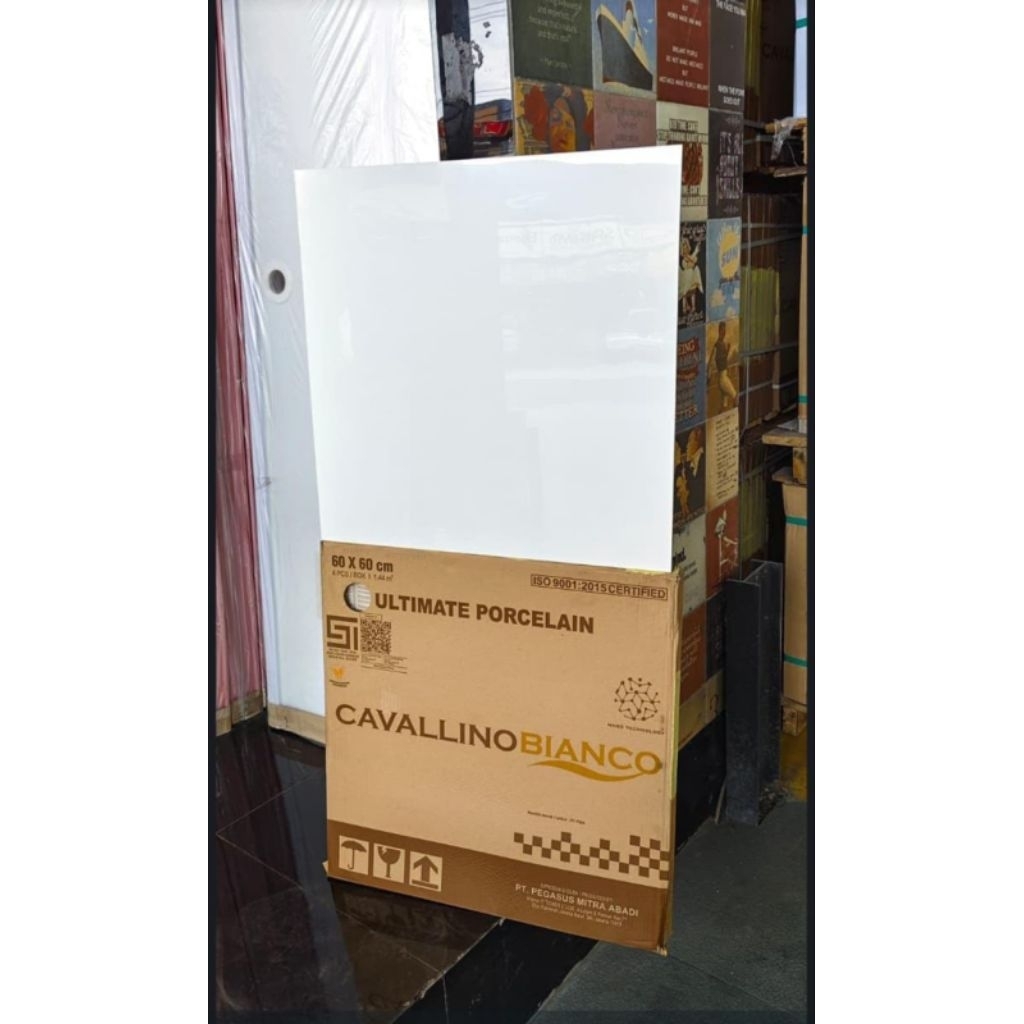 granit 60x60 putih polos