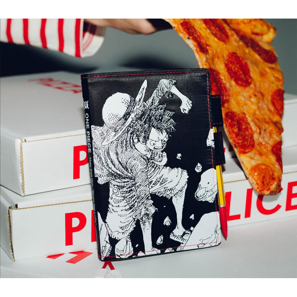 [PO] Hobonichi Techo Cover Only A6 ONE PIECE magazine Straw Hat Luffy (Black)