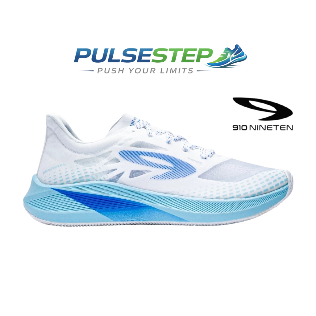 910 Nineten HAZE 1.5 PUTIH BIRU MUDA - Sepatu Lari Haze 1.5 Putih/Biru-md 910Nineten Original