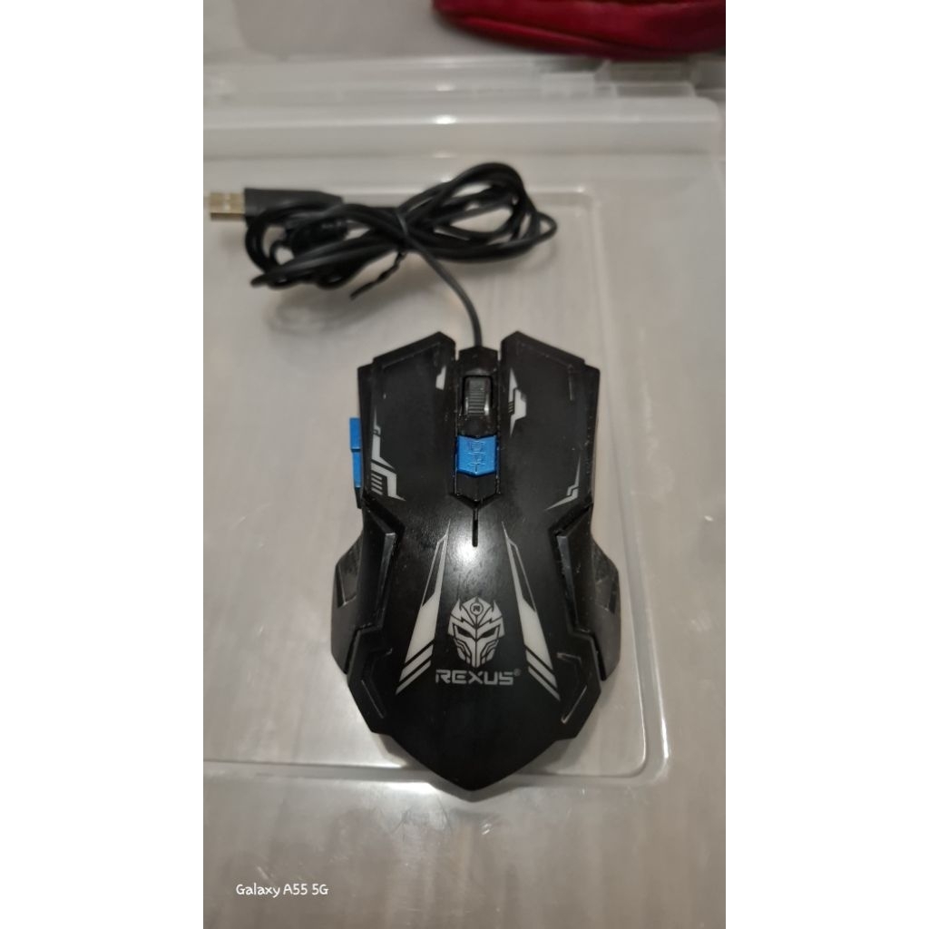 Mouse dan Headphone Rexus