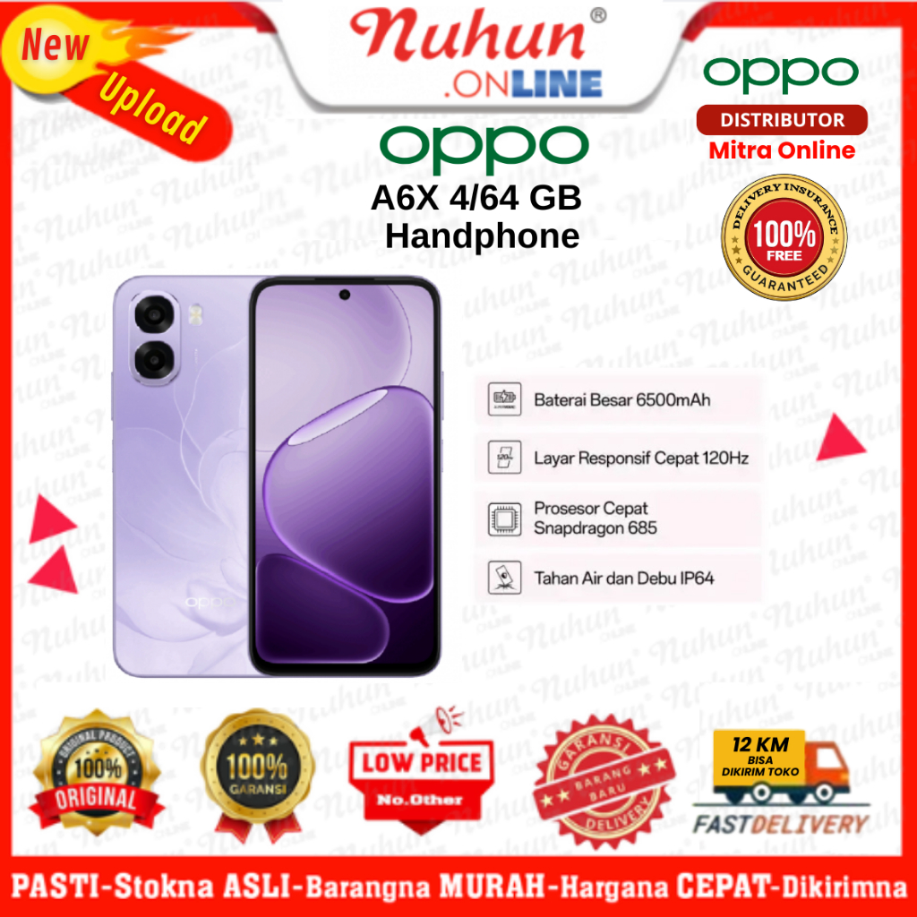 Oppo Handphone A6X 4/64 GB