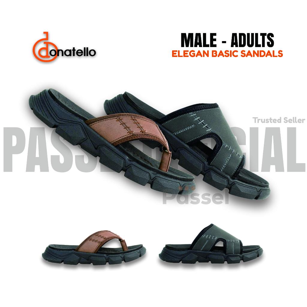 Passel x Donatello Sz. 39-43 Sandal Slip On / Sandal Jepit Pria Kasual | CC81021 / CC81022 / CC81023