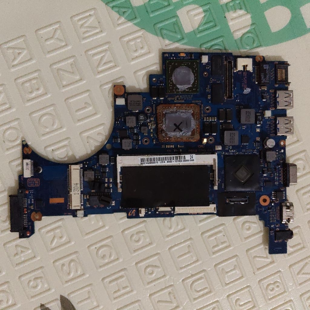 motherboard mainboard mobo mati laptop samsung NP535