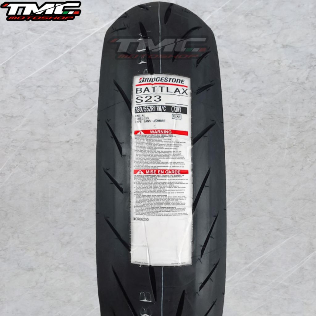 Ban Battlax S23 180/55-17 ZX25RR ZX4RR R6 Z800 CBR600 ZX6R