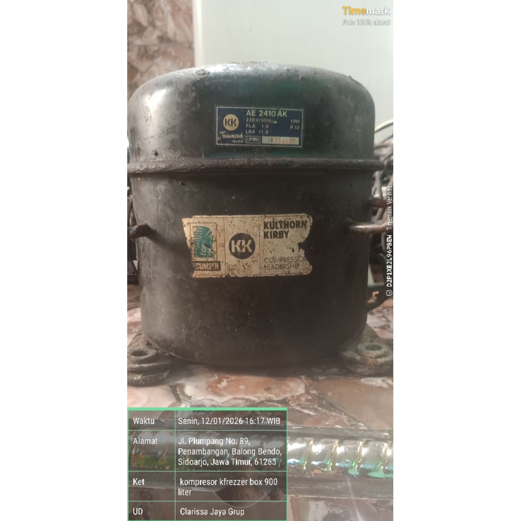 kompresor frezzer box 900 liter