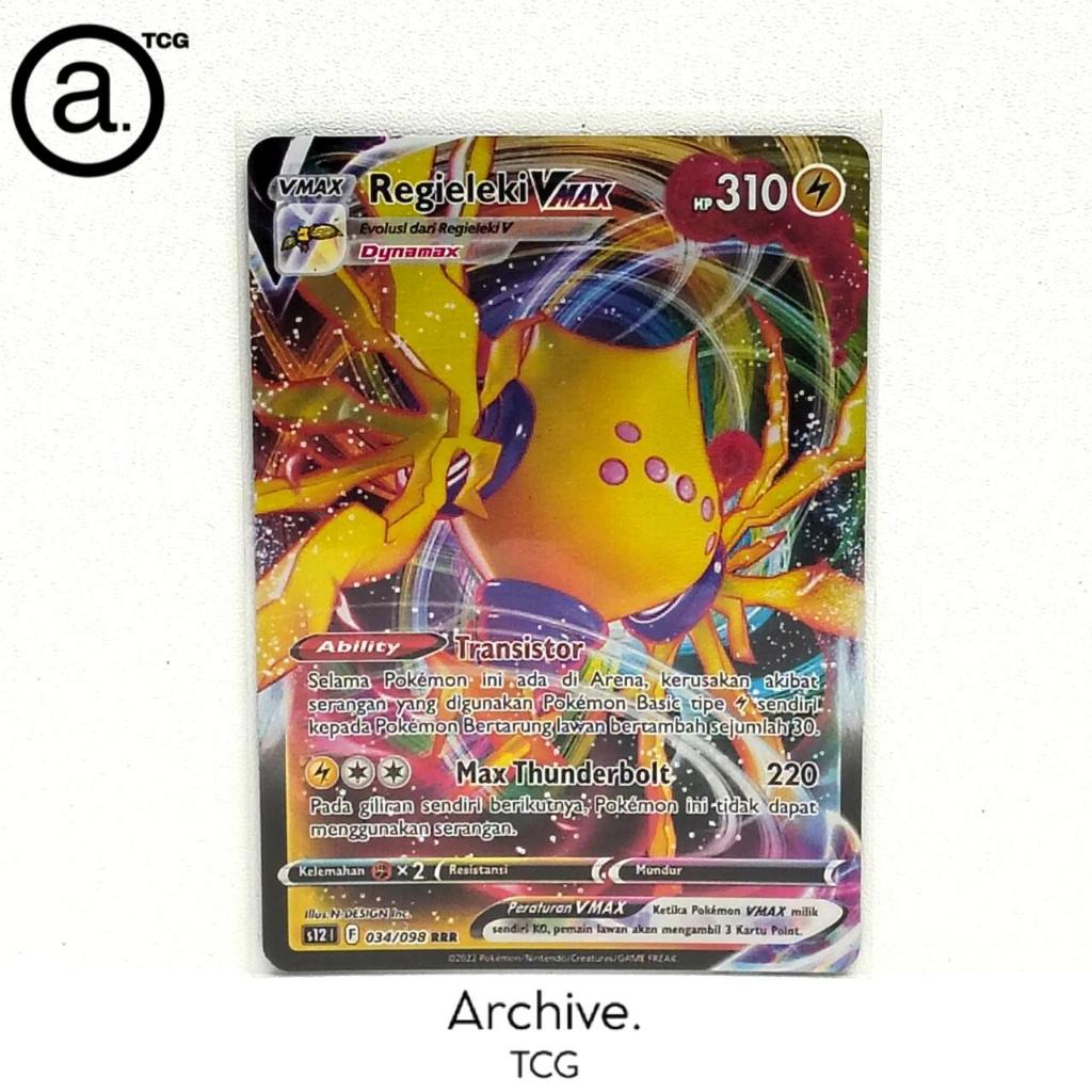 Regieleki Vmax (034/098) Pokemon Indonesia ~ Pemicu Paradigma S12