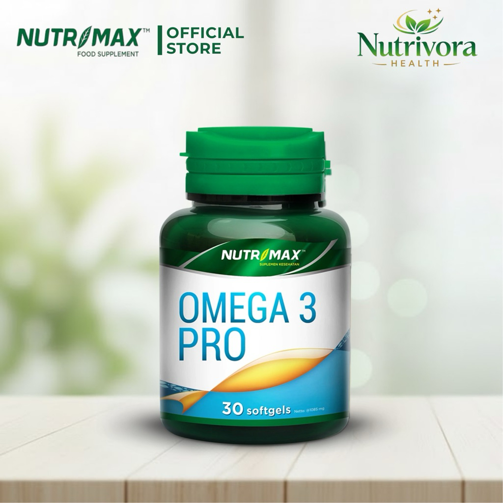 NUTRIMAX OMEGA 3 PRO (30 KAPSUL)