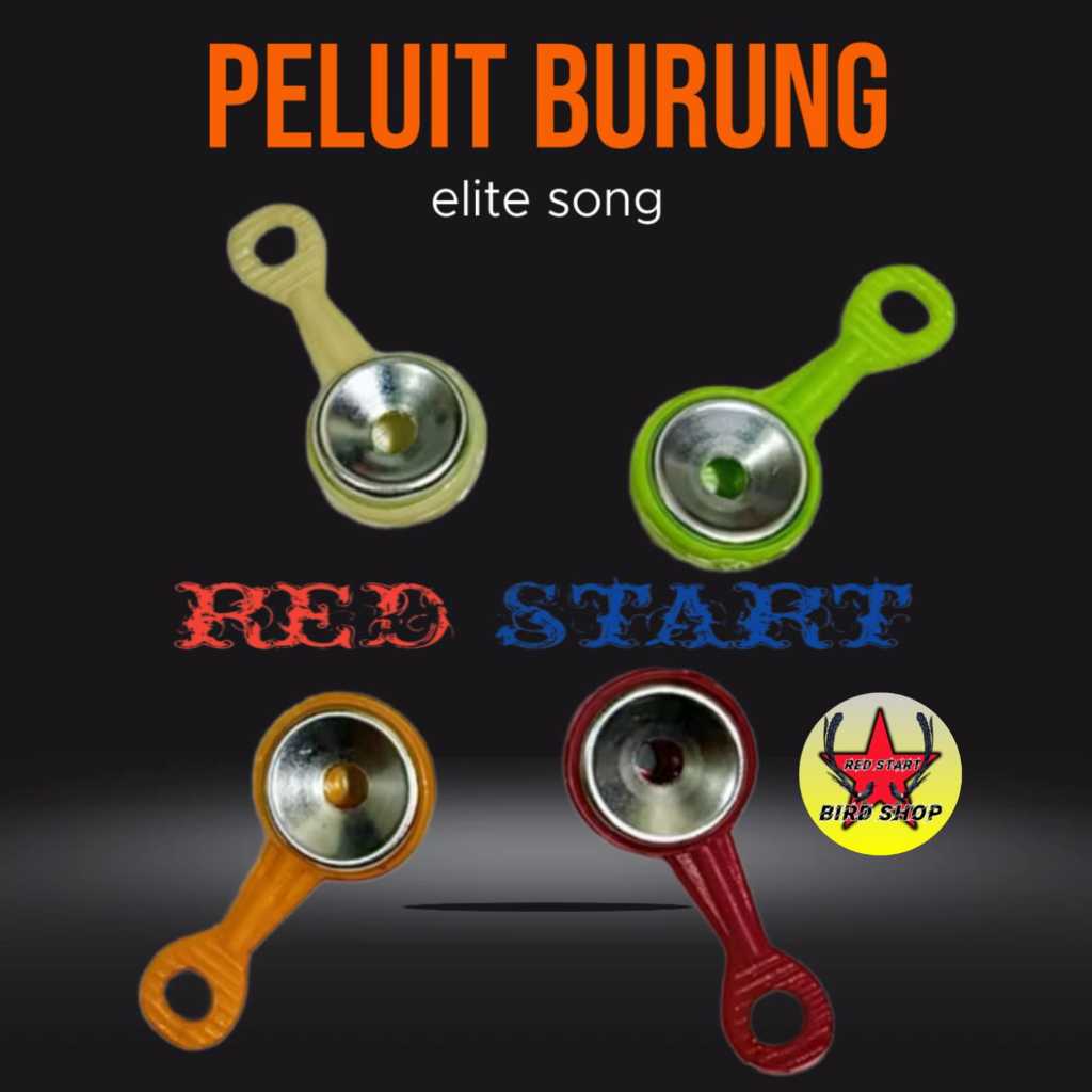 RED START PELUIT PLUIT SEMPRITAN MAINAN PANGGILAN UNTUK PENJINAK LATIH HEWAN BURUNG KICAUAN