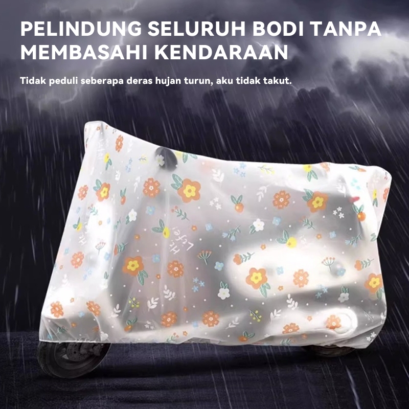 Big Promo Sarung Cover Motor Sarung Sepeda Listrik Penutup Motor Listrik Murah Universal 180X120Cm