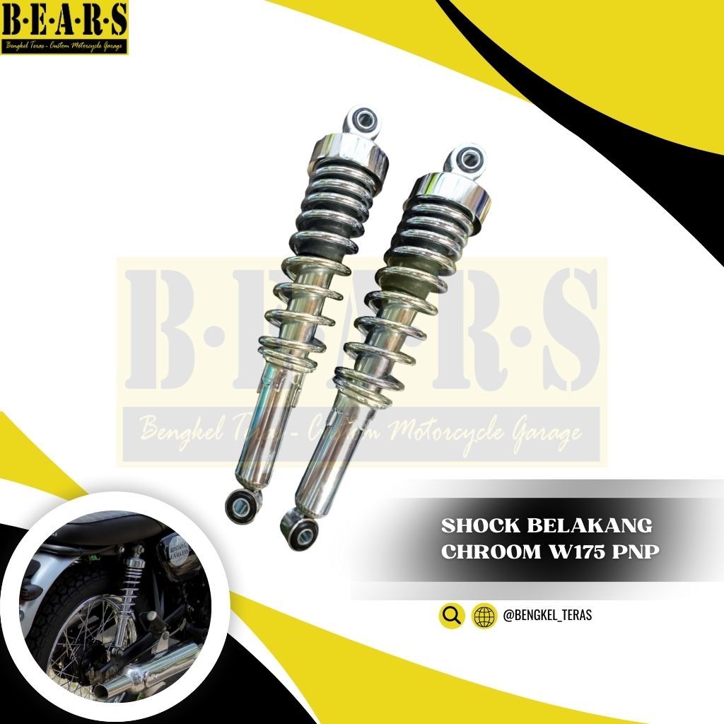 Shockbreaker Belakang Chroom Kawasaki W175