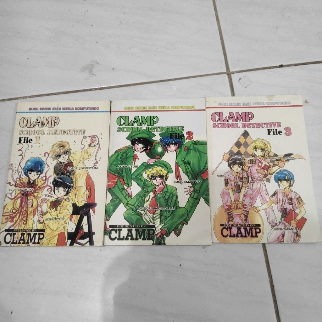 Komik Clamp School Detective 1-3 Tamat