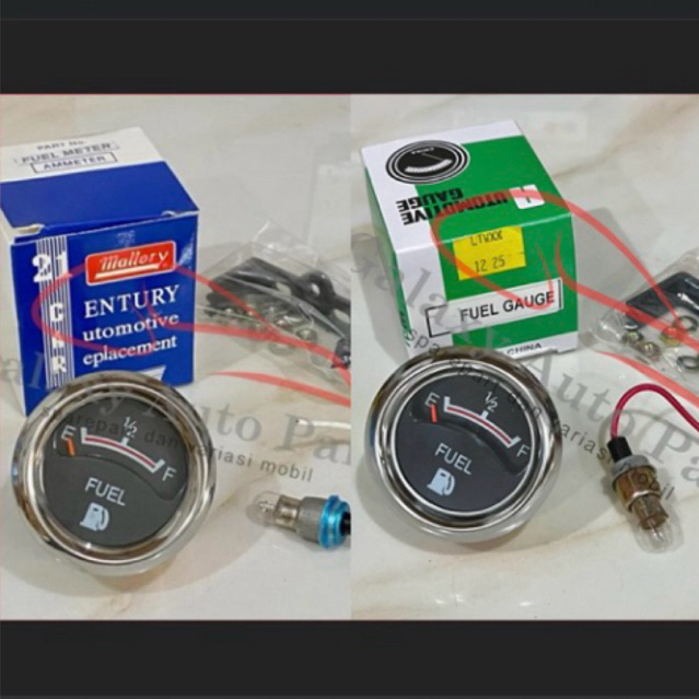 Fuel meter indikator ampere bensin universal